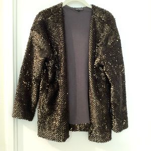 Express Sequin Cardigan